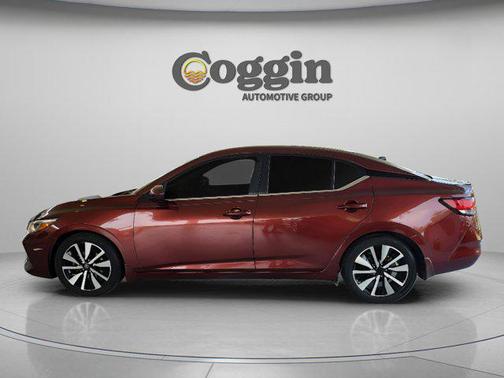 Rosewood Metallic 2021 Nissan Sentra SV
