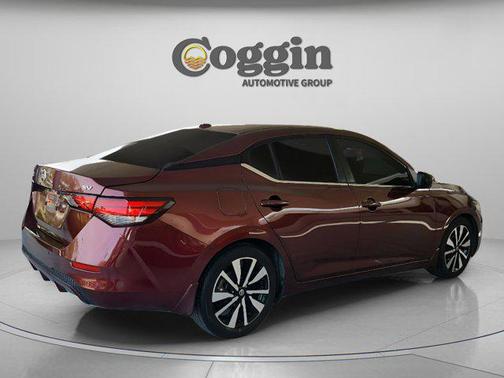Rosewood Metallic 2021 Nissan Sentra SV