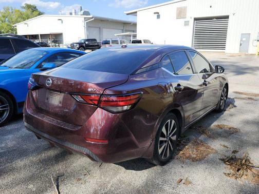 Rosewood Metallic 2021 Nissan Sentra SV