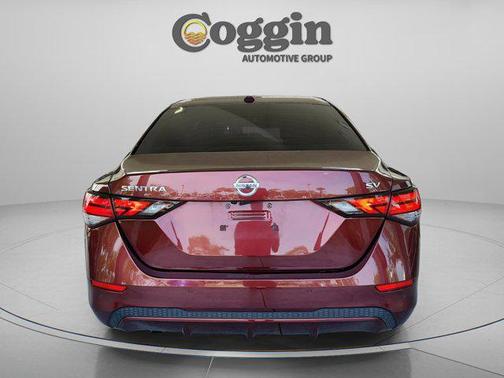Rosewood Metallic 2021 Nissan Sentra SV