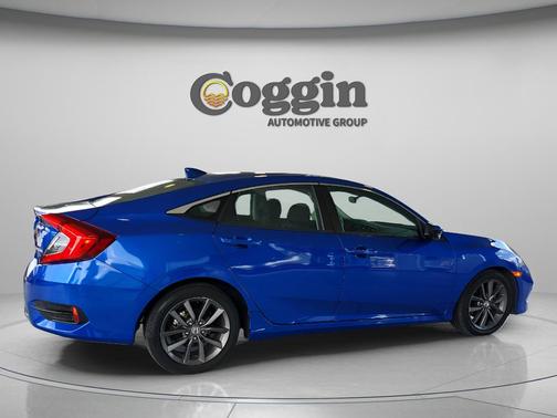 Aegean Blue Metallic 2021 Honda Civic EX