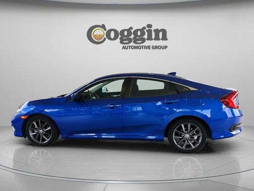 Aegean Blue Metallic 2021 Honda Civic EX
