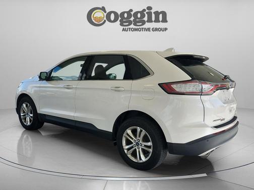 White Platinum Clearcoat Metallic 2016 Ford Edge SEL