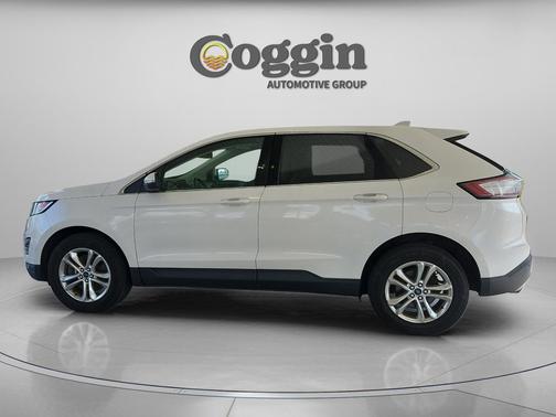 White Platinum Clearcoat Metallic 2016 Ford Edge SEL
