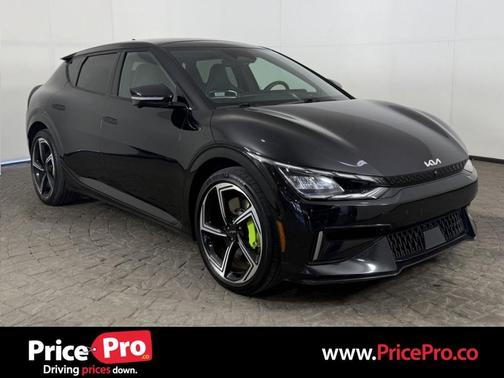 Aurora Black Pearl 2023 Kia EV6 GT