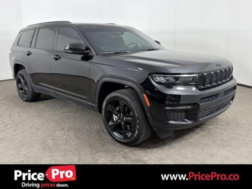 Diamond Black Crystal Pearlcoat 2025 Jeep Grand Cherokee L Limited