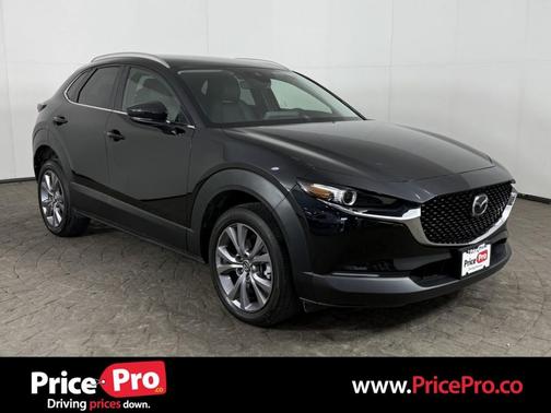 Jet Black Mica 2023 Mazda CX-30 2.5 S Preferred Package