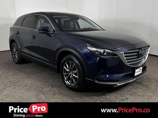 Deep Crystal Blue Mica 2023 Mazda CX-9 Touring