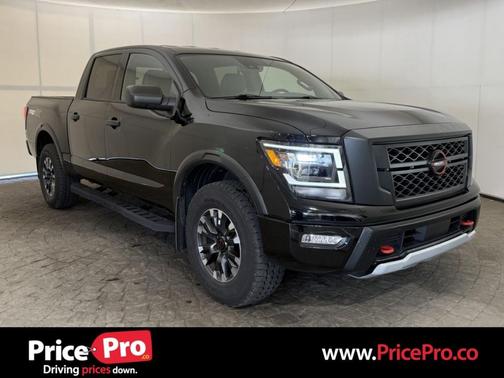Super Black 2023 Nissan Titan PRO-4X