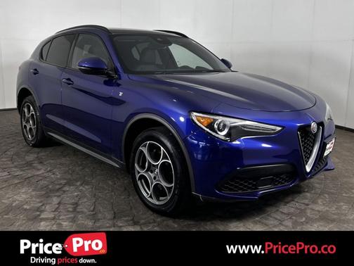 Anodized Blue Metallic 2022 Alfa Romeo Stelvio Ti