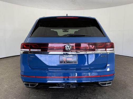 Mountain Lake Blue Metallic 2026 Volkswagen Atlas 2.0T SEL Premium R-Line 4MOTION