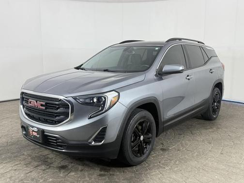 Satin Steel Metallic 2019 GMC Terrain SLE