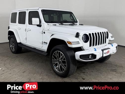 Bright White Clearcoat 2023 Jeep Wrangler 4xe Sahara High Altitude