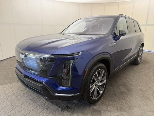 Opulent Blue Metallic 2026 Cadillac VISTIQ AWD Sport w/Pano Roof/Leather HTD/Vent