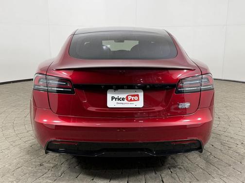 Red Multi-Coat 2023 Tesla Model S Plaid