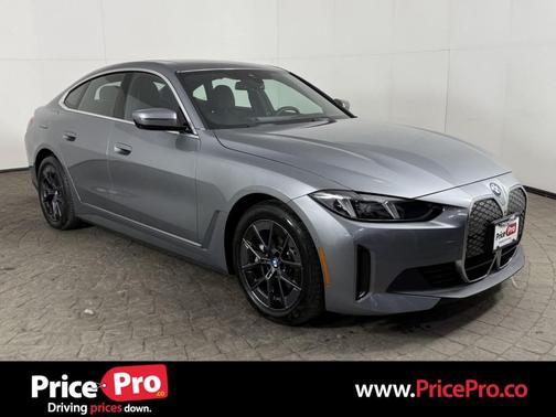 Skyscraper Grey Metallic 2025 BMW i4 Gran Coupe xDrive40