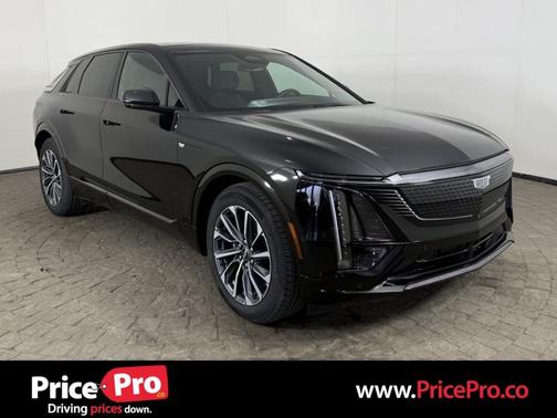 Stellar Black Metallic 2024 Cadillac LYRIQ Sport