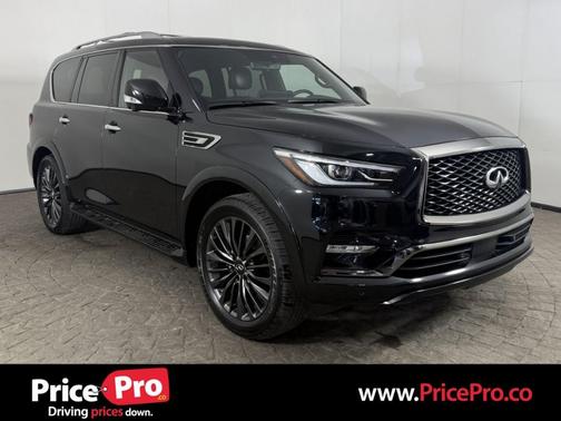 Mineral Black 2024 INFINITI QX80 SENSORY AWD