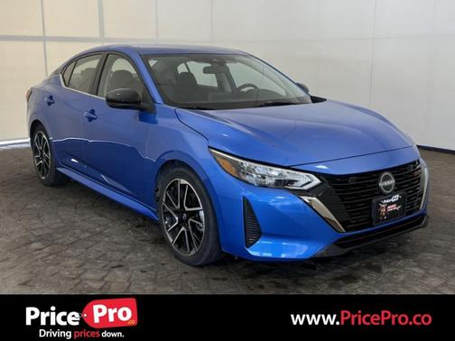 Electric Blue Metallic 2025 Nissan Sentra SR