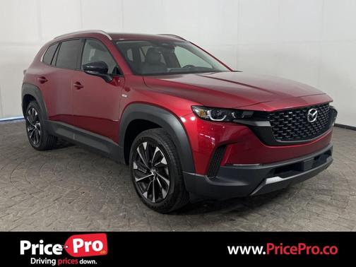 Soul Red Crystal Metallic 2025 Mazda CX-50 Hybrid Premium Plus Package AWD