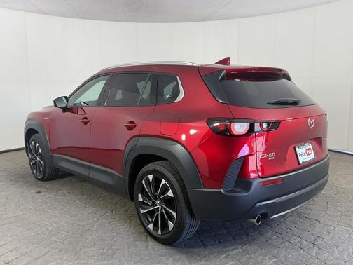 Soul Red Crystal Metallic 2025 Mazda CX-50 Hybrid Premium Plus Package AWD