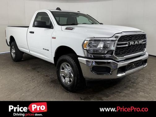 Bright White Clearcoat 2020 RAM 2500 Tradesman Regular Cab 4x4 8' Box