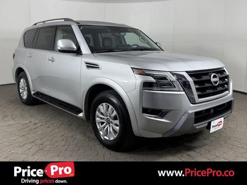 Brilliant Silver Metallic 2023 Nissan Armada 4x4 SV