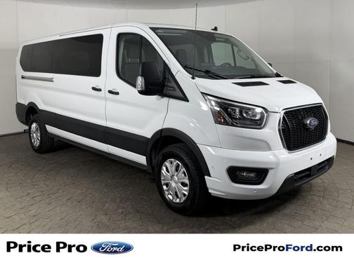 Oxford White 2023 Ford Transit-350 XLT