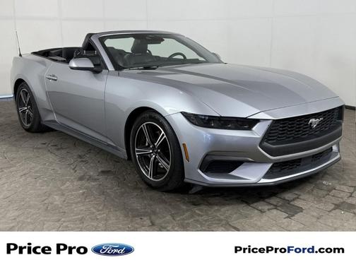 Iconic Silver Metallic 2025 Ford Mustang EcoBoost Premium