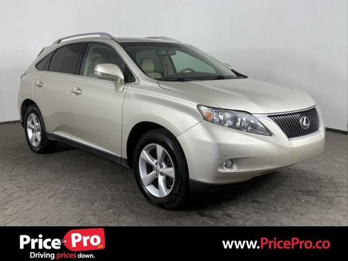 Satin Cashmere Metallic 2012 Lexus RX 350 Base