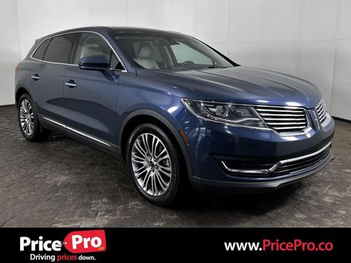 Allure Blue Metallic 2016 Lincoln MKX Reserve