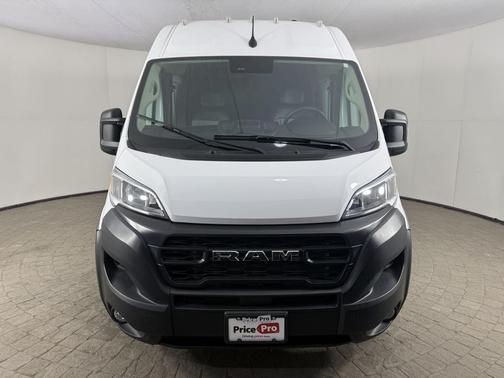 Bright White Clearcoat 2026 RAM ProMaster 3500 Window Van High Roof