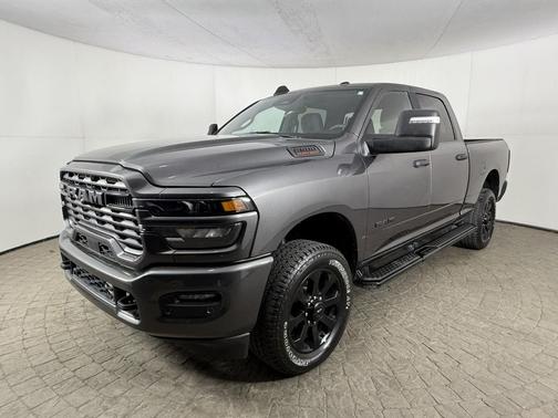 Granite Crystal Metallic Clearcoat 2025 RAM 2500 Big Horn 4x4 Crew Cab w/Night Edition