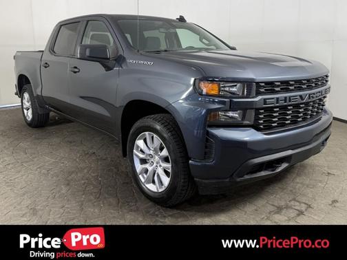 Shadow Gray Metallic 2021 Chevrolet Silverado 1500 Custom