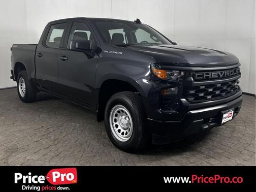 Dark Ash Metallic 2024 Chevrolet Silverado 1500 WT