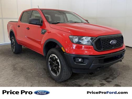 Race Red 2021 Ford Ranger XL SuperCrew 5' Box w/STX Appearance Pkg