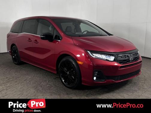 Radiant Red Metallic II 2025 Honda Odyssey Sport-L Auto
