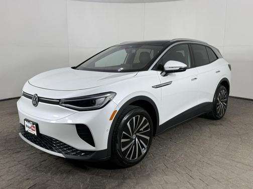 Opal White w/Black Roof 2023 Volkswagen ID.4 Pro S Plus