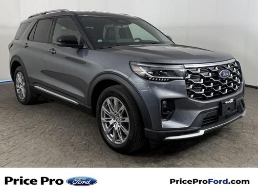 Carbonized Gray Metallic 2026 Ford Explorer Platinum 4WD