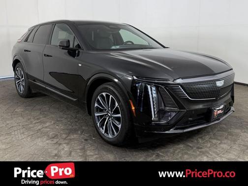 Stellar Black Metallic 2024 Cadillac LYRIQ Sport