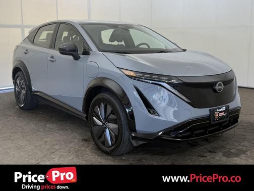 Boulder Gray Pearl 2024 Nissan ARIYA ENGAGE e-4ORCE AWD w/HTD Seats