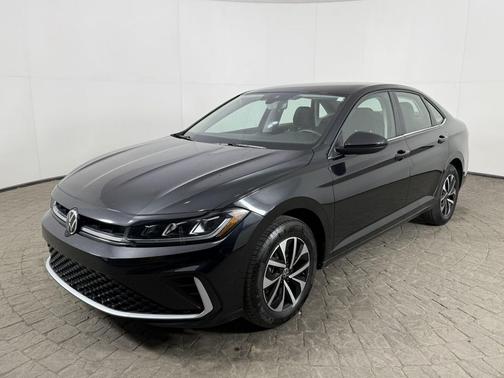Deep Black Pearl 2025 Volkswagen Jetta 1.4T S