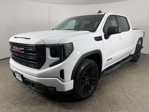 Summit White 2022 GMC Sierra 1500 Elevation