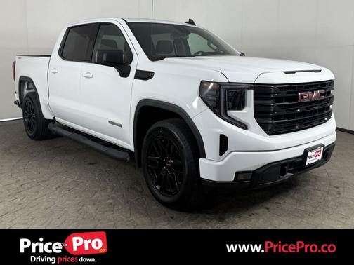 Summit White 2022 GMC Sierra 1500 Elevation