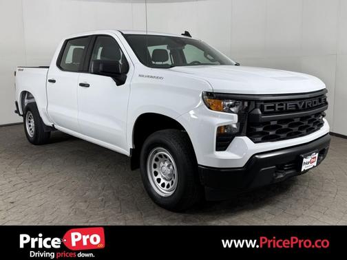 Summit White 2024 Chevrolet Silverado 1500 WT