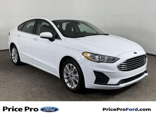 Oxford White 2020 Ford Fusion Hybrid SE