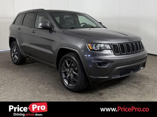 Granite Crystal Metallic Clearcoat 2021 Jeep Grand Cherokee 80th Anniversary 4x4