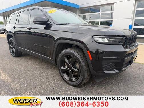 Diamond Black Crystal Pearlcoat 2021 Jeep Grand Cherokee L Altitude