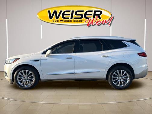 White Frost Tricoat 2018 Buick Enclave Premium