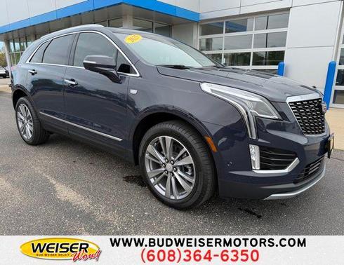 Midnight Sky Metallic 2025 Cadillac XT5 Premium Luxury